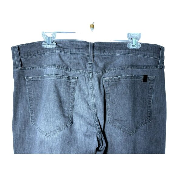 Joe's Men's Slim Fit Ombre Gray Jeans 38 x 34  Cotton Stretch Frayed Edges - Picture 3 of 6